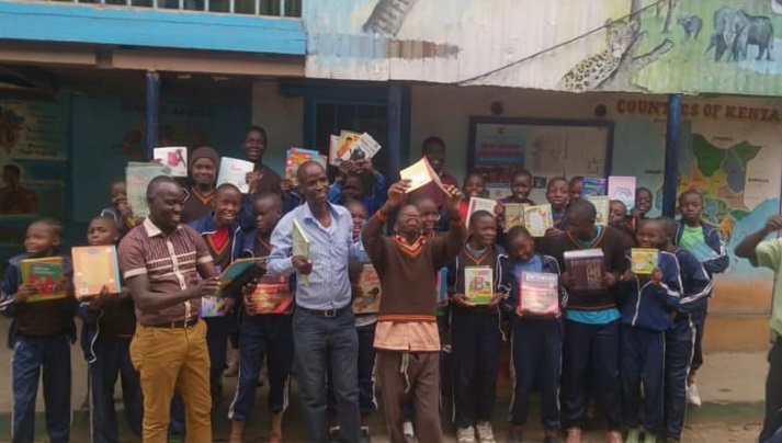 Book Donation & Refurbishment at Mnazi Mmoja Nyali